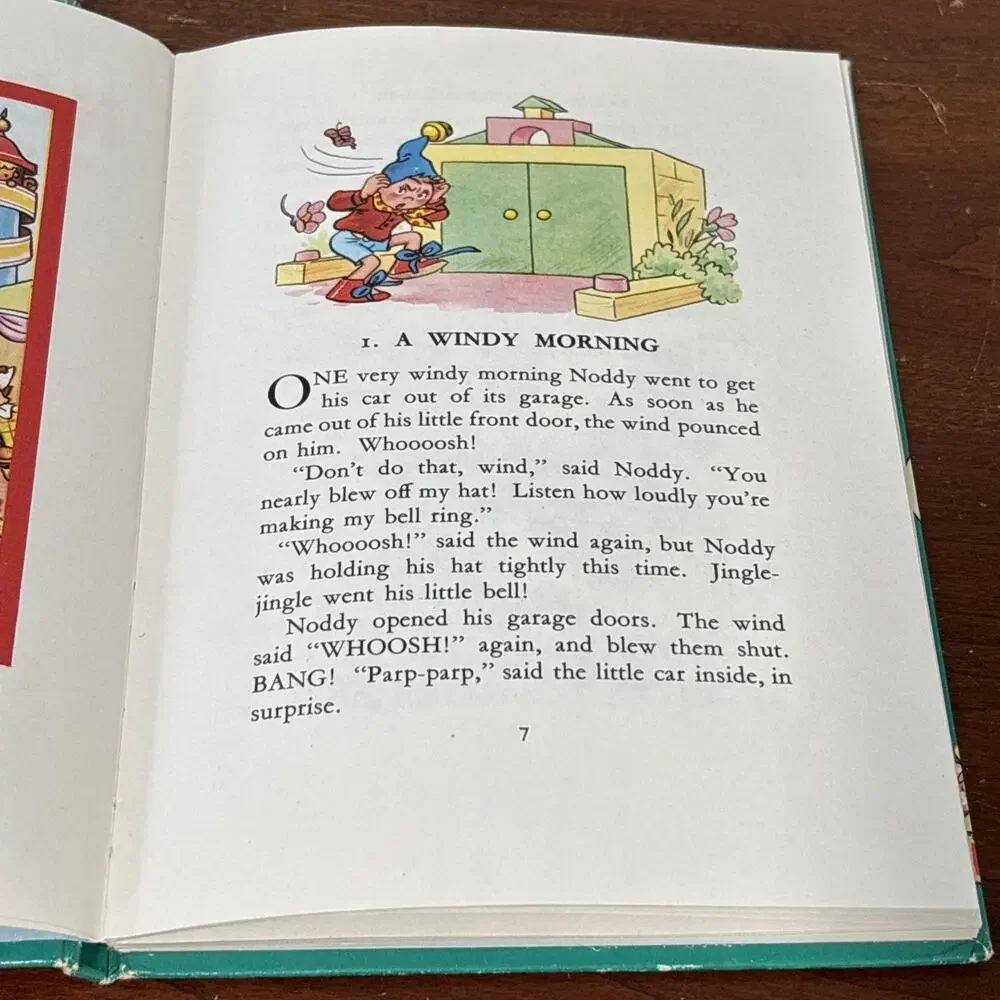 Noddy Goes to the Fair Enid Blyton First Edition 1960 Hardcover DJ Great Britain